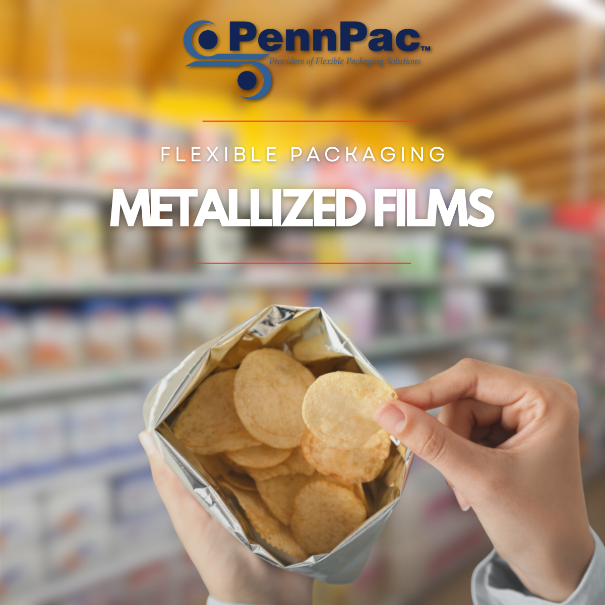 Metallized BOPP Film PennPac
