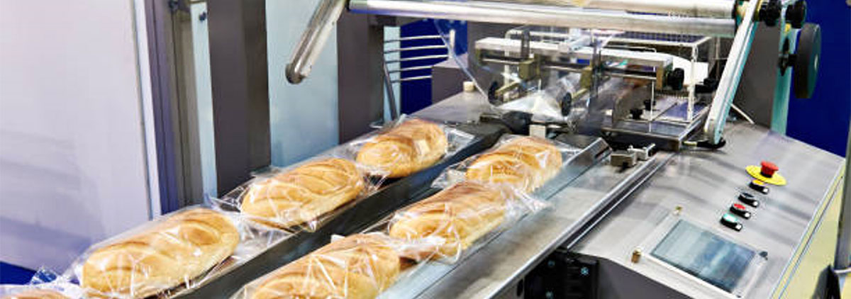 A food packaging production line using BOPP film