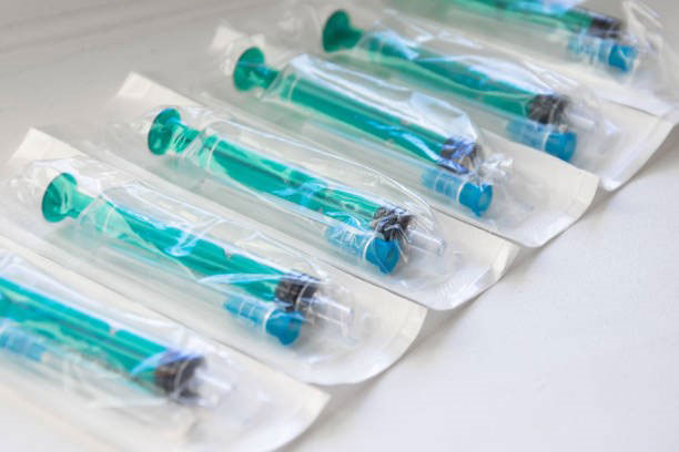 example packaging film for the healthcare industry - syringe packaging